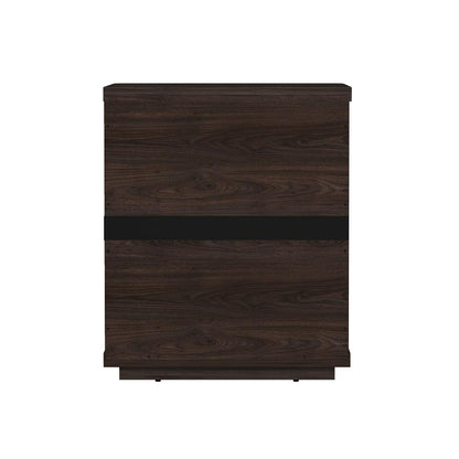 Manhattan Comfort - Evelyn Nightstand in Brown - NS013-BR veiw 4