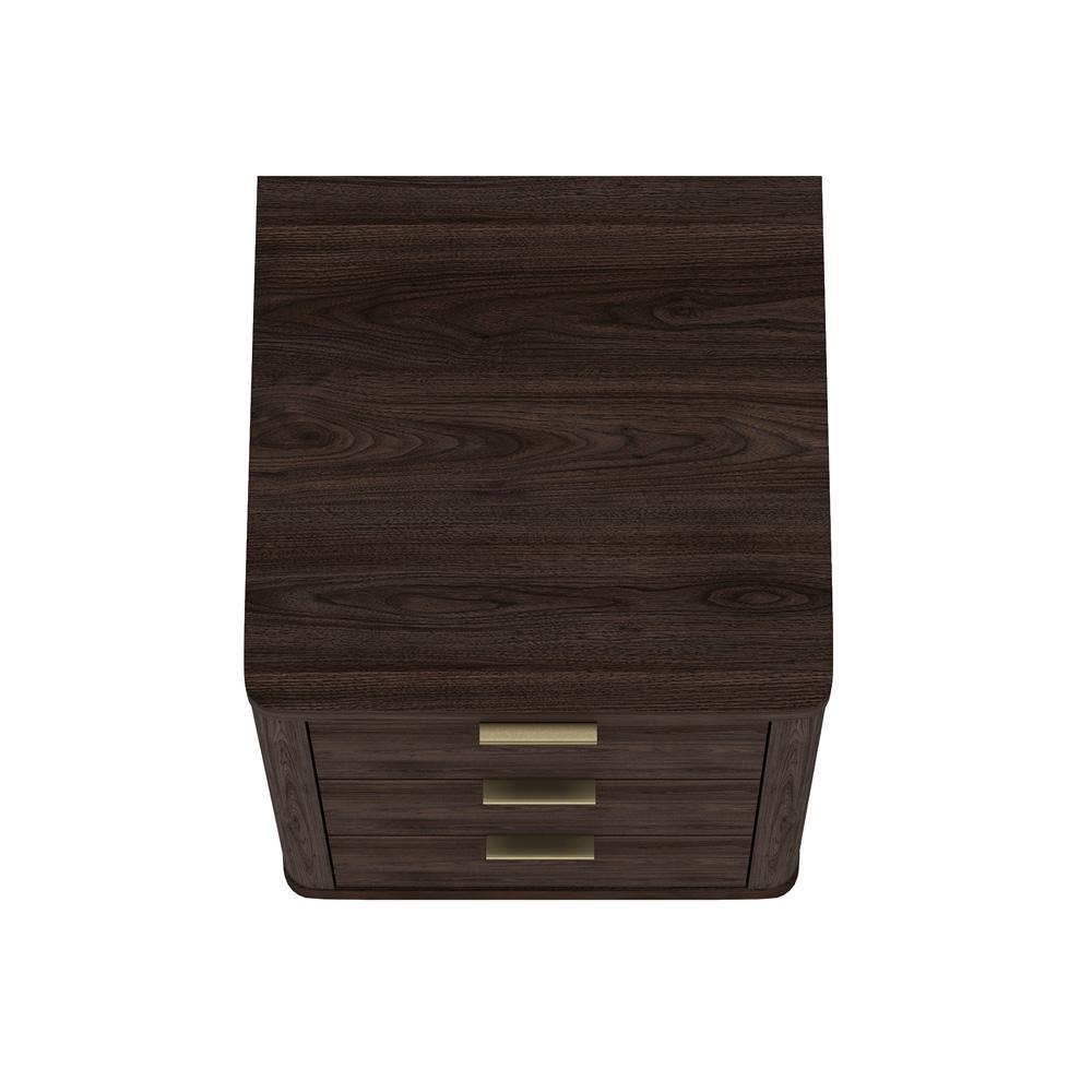 Manhattan Comfort - Evelyn Nightstand in Brown - NS013-BR veiw 5