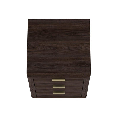 Manhattan Comfort - Evelyn Nightstand in Brown - NS013-BR veiw 5