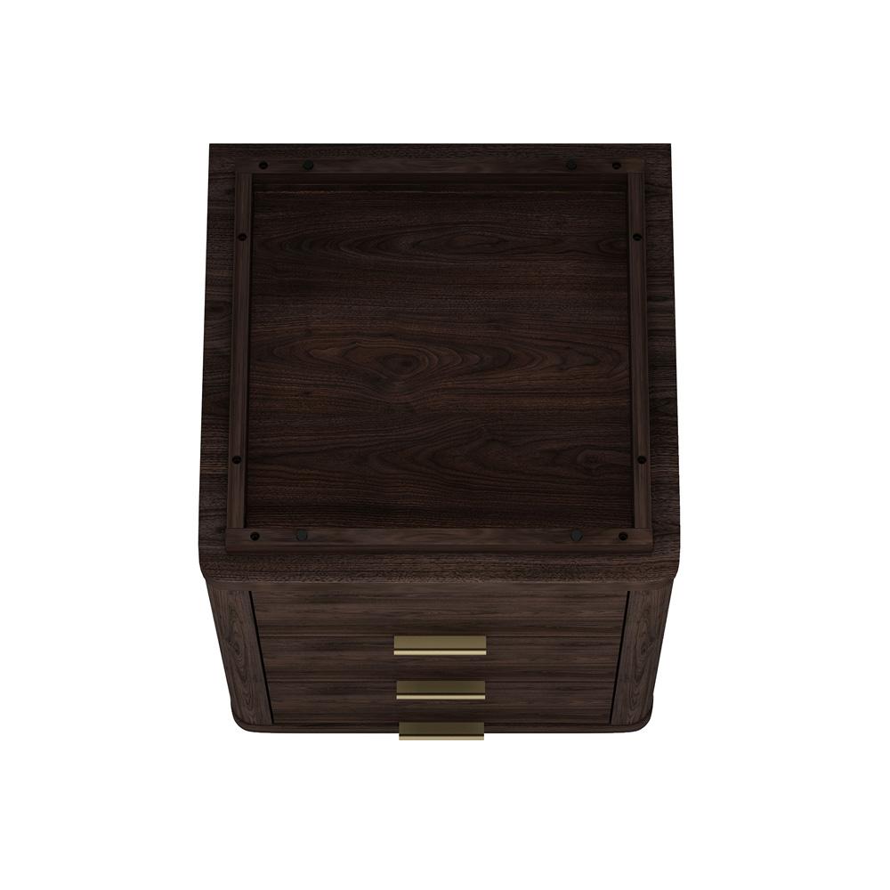 Manhattan Comfort - Evelyn Nightstand in Brown - NS013-BR veiw 6
