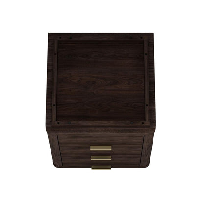 Manhattan Comfort - Evelyn Nightstand in Brown - NS013-BR veiw 6