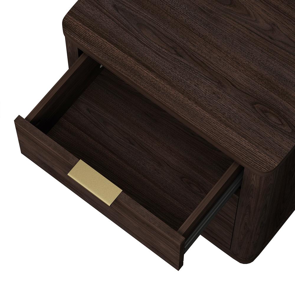 Manhattan Comfort - Evelyn Nightstand in Brown - NS013-BR veiw 7
