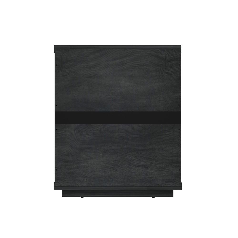 Manhattan Comfort - Evelyn Nightstand in Charcoal Grey - Set of 2 - 2-NS011-CH veiw 4