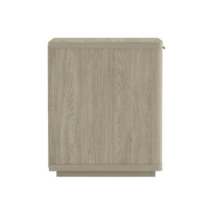 Manhattan Comfort - Evelyn Nightstand in Natural - NS011-NA veiw 2