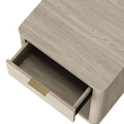 Manhattan Comfort - Evelyn Nightstand in Natural - NS011-NA veiw 7