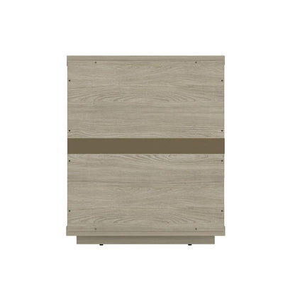 Manhattan Comfort - Evelyn Nightstand in Natural - Set of 2 - 2-NS011-NA veiw 4