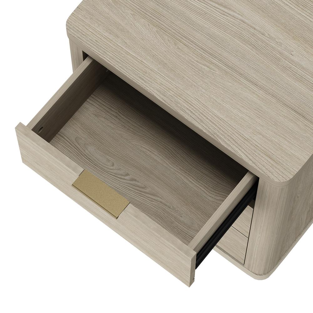 Manhattan Comfort - Evelyn Nightstand in Natural - Set of 2 - 2-NS013-NA veiw 7