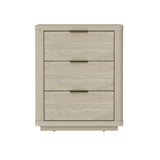 Manhattan Comfort - Evelyn Nightstand in Natural - NS013-NA veiw 1