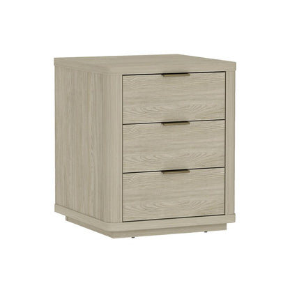 Manhattan Comfort - Evelyn Nightstand in Natural - NS013-NA veiw 3