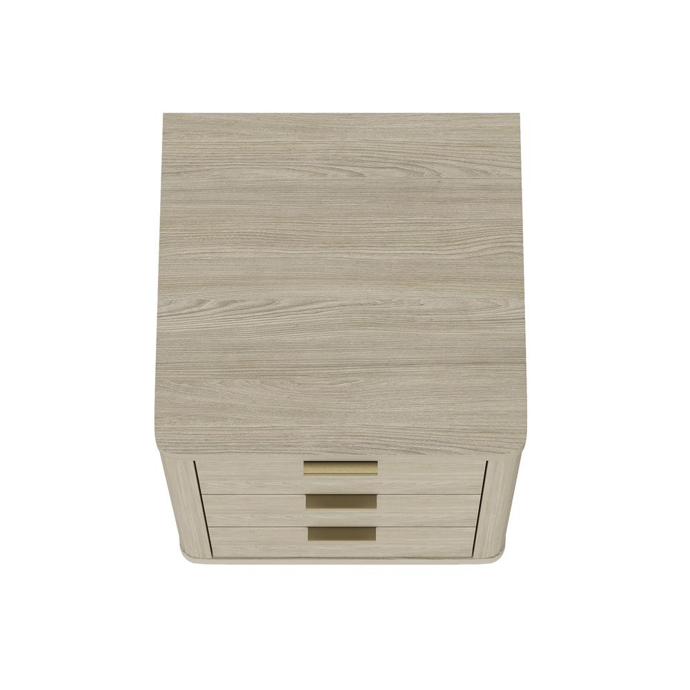 Manhattan Comfort - Evelyn Nightstand in Natural - NS013-NA veiw 5