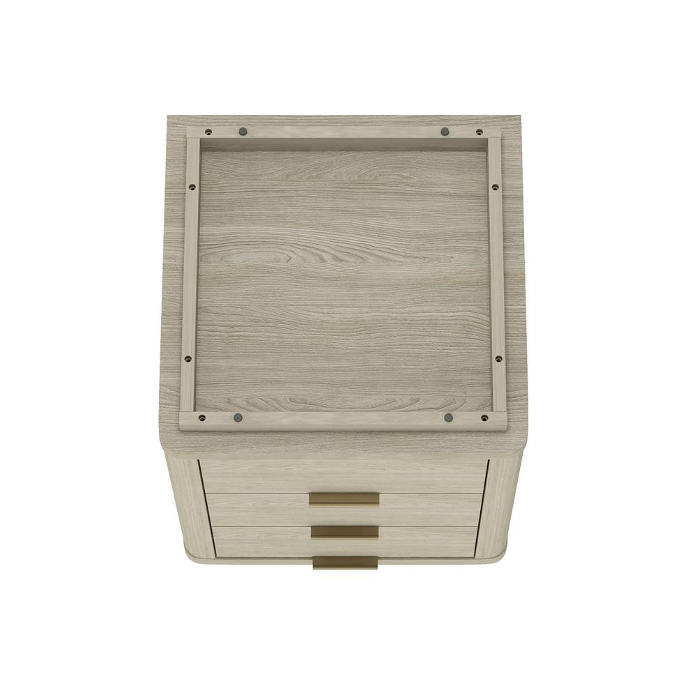 Manhattan Comfort - Evelyn Nightstand in Natural - NS013-NA veiw 6