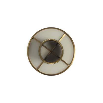 Manhattan Comfort - Glenn Coffee Table with Stainless Steel Legs in Gold - CT017 veiw 4