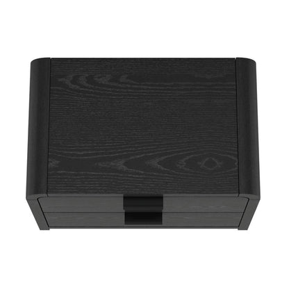 Manhattan Comfort - Grace 28in Nightstand in Black (2-Drawer) - Set of 2 - 2-NS007-BK veiw 5