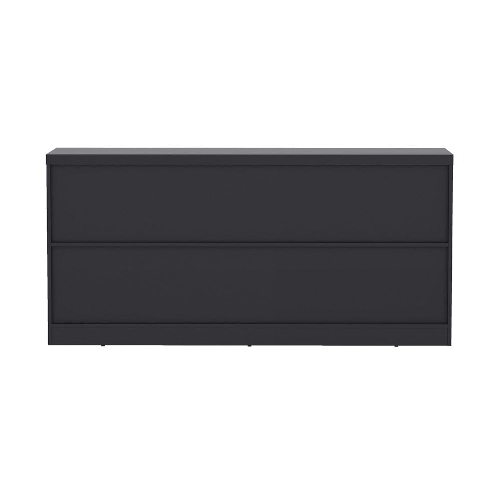 Manhattan Comfort - Griffin 62in Sideboard in Onyx (6-Shelf) - SB1006-BK veiw 5