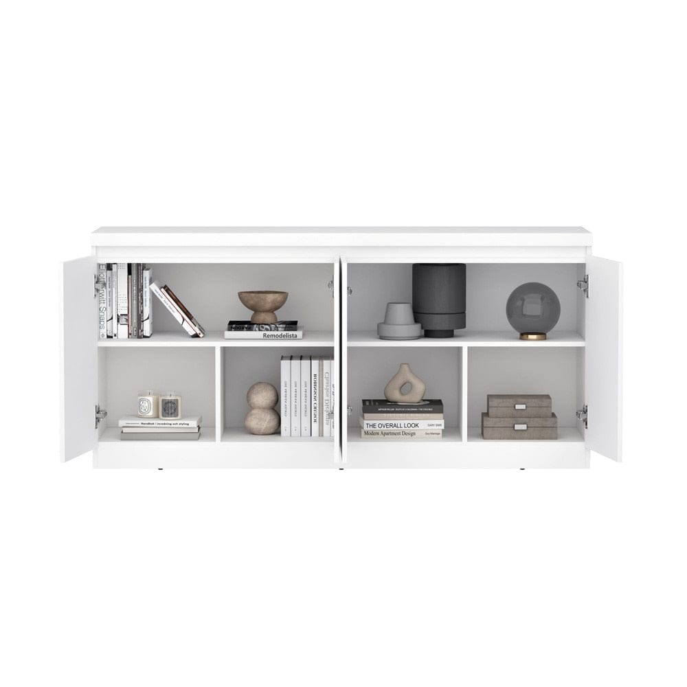 Manhattan Comfort - Griffin 62in Sideboard in White (6-Shelf) - SB1006-WH veiw 7