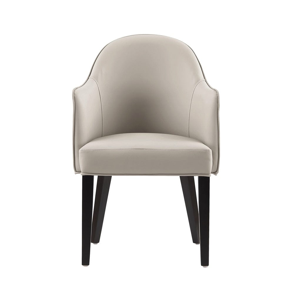 Manhattan Comfort - Hillman Dining Armchair 2.0 in Light Grey - DC087AR2-LG veiw 1