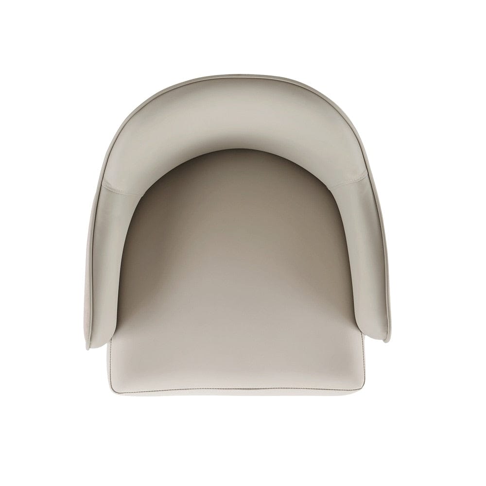 Manhattan Comfort - Hillman Dining Armchair 2.0 in Light Grey - DC087AR2-LG veiw 5