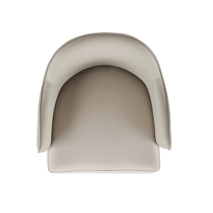 Manhattan Comfort - Hillman Dining Armchair 2.0 in Light Grey - DC087AR2-LG veiw 5