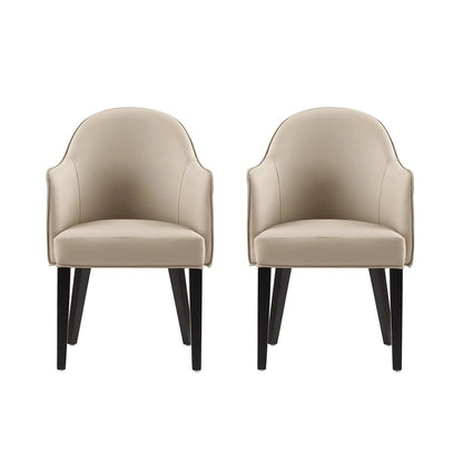 Manhattan Comfort - Hillman Dining Armchair in Sand - Set of 2 - 2-DC087AR2-SD veiw 1