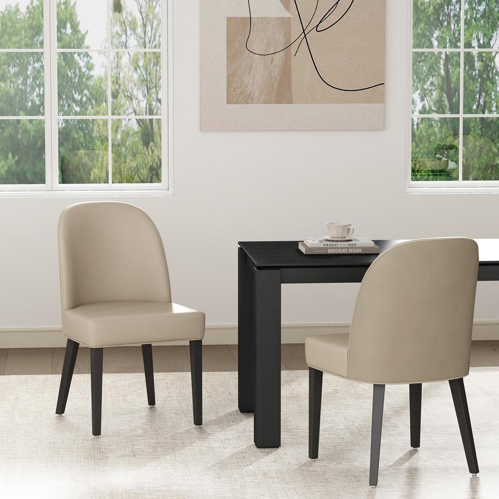 Manhattan Comfort - Hillman Dining Chair in Sand - Set of 2 - DC087-SD veiw 8