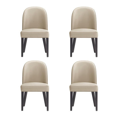 Manhattan Comfort - Hillman Dining Chair in Sand - Set of 4 - 2-DC087-SD veiw 1