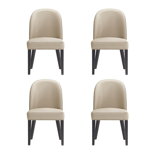 Manhattan Comfort - Hillman Dining Chair in Sand - Set of 4 - 2-DC087-SD veiw 1