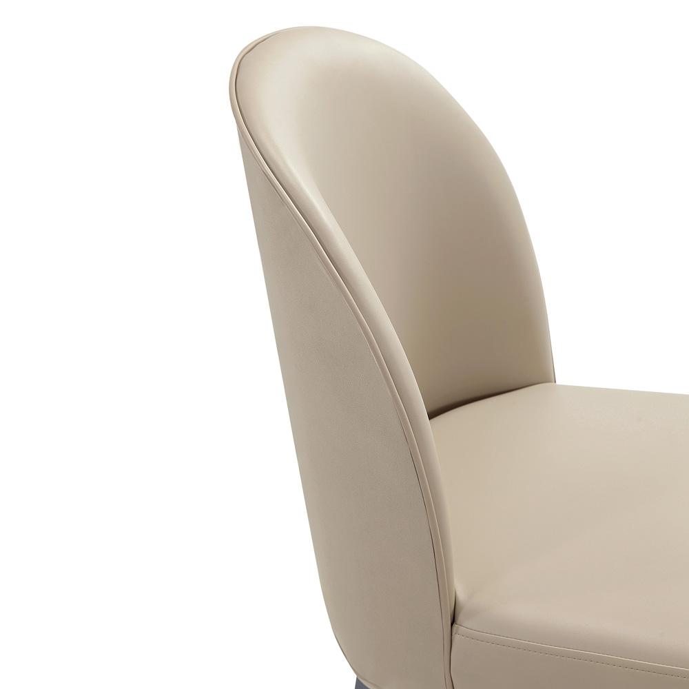 Manhattan Comfort - Hillman Dining Chair in Sand - Set of 4 - 2-DC087-SD veiw 7