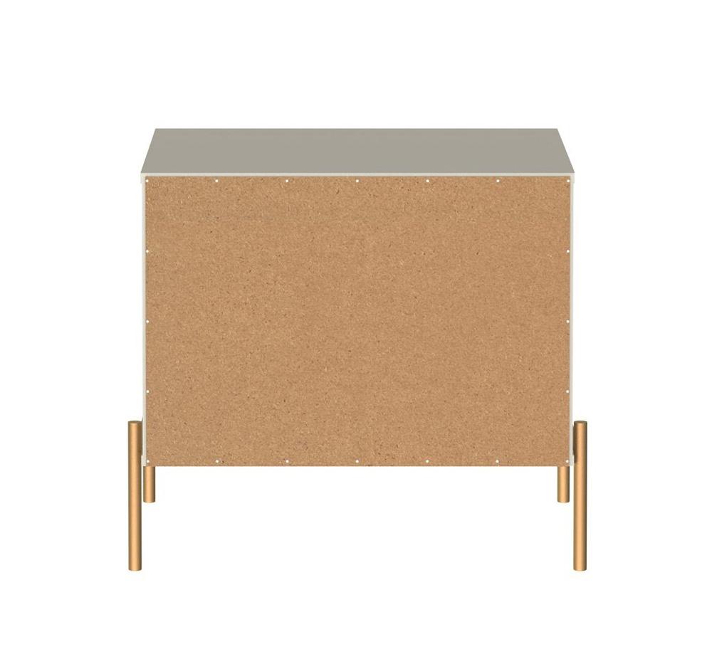Manhattan Comfort - Jasper Nightstand in Off White (Set of 2) - 2-51353 veiw 5