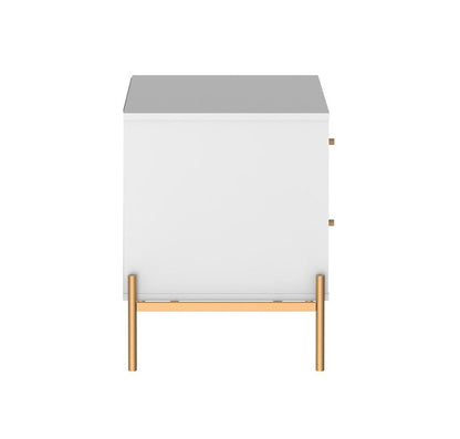Manhattan Comfort - Jasper Nightstand in White Gloss (Set of 2) - 2-51351 veiw 4