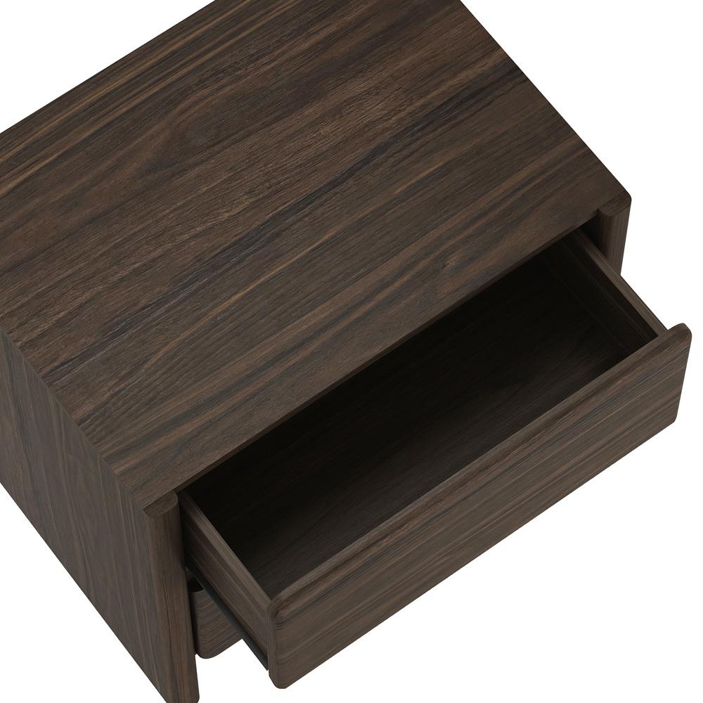 Manhattan Comfort - Linda 24in Nightstand in Walnut Brown (2-Drawer) - Set of 2 - 2-NS015-BR veiw 7