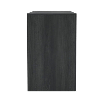 Manhattan Comfort - Linda 60in Sideboard in Charcoal Grey (4-Shelf) - SB008-GY veiw 3