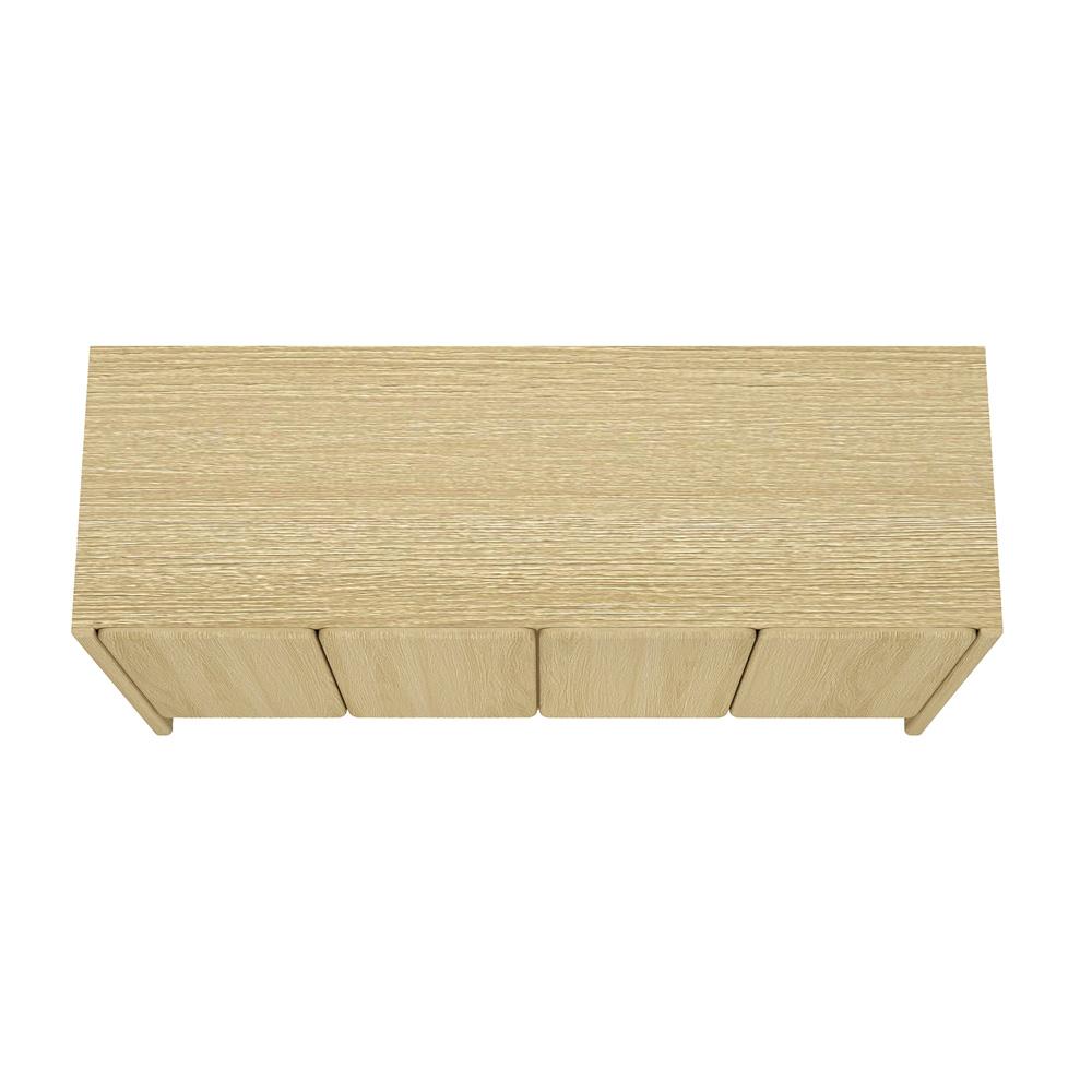 Manhattan Comfort - Linda 60in Sideboard in Natural Oak (4-Shelf) - SB008-NA veiw 4