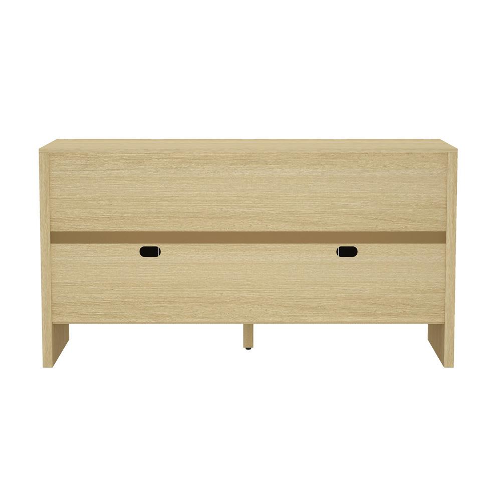 Manhattan Comfort - Linda 60in Sideboard in Natural Oak (4-Shelf) - SB008-NA veiw 5