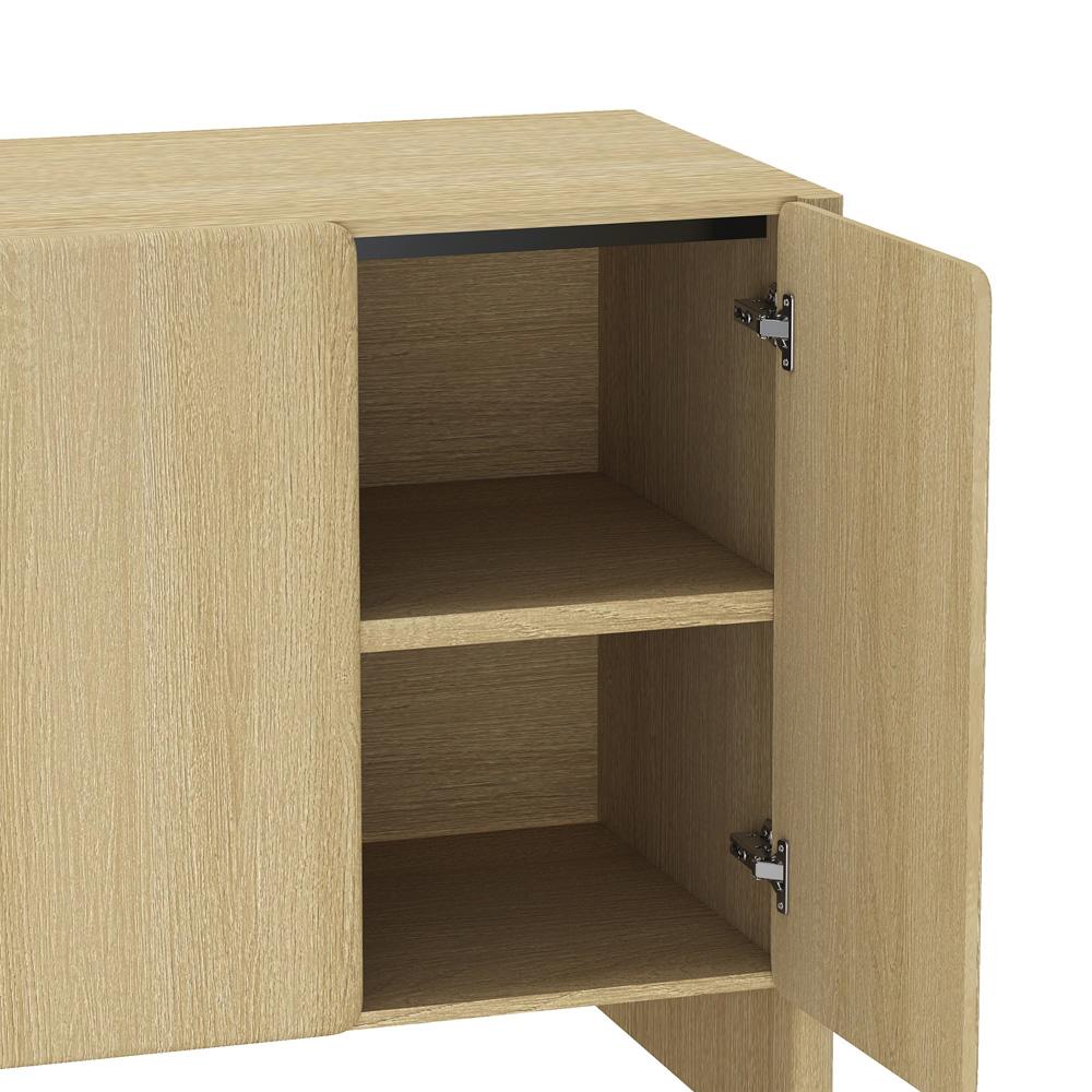 Manhattan Comfort - Linda 60in Sideboard in Natural Oak (4-Shelf) - SB008-NA veiw 6