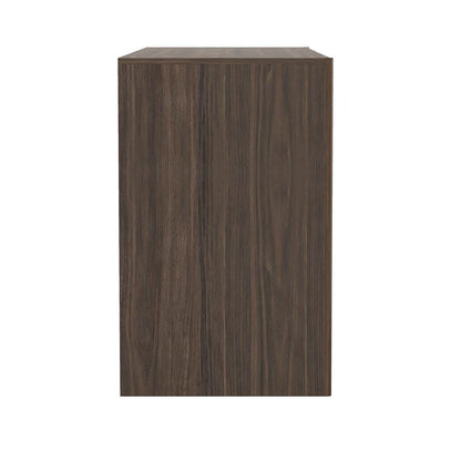 Manhattan Comfort - Linda 60in Sideboard in Walnut Brown (4-Shelf) - SB008-BR veiw 3