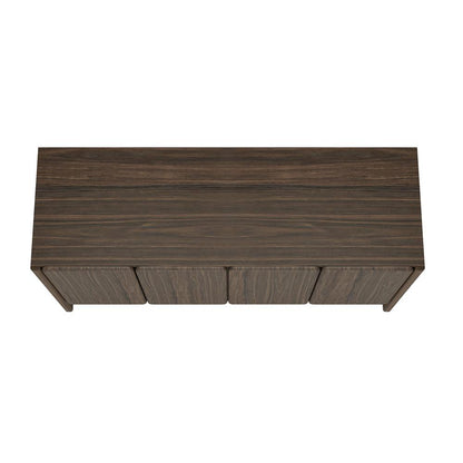 Manhattan Comfort - Linda 60in Sideboard in Walnut Brown (4-Shelf) - SB008-BR veiw 4