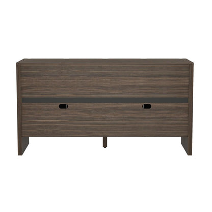Manhattan Comfort - Linda 60in Sideboard in Walnut Brown (4-Shelf) - SB008-BR veiw 5