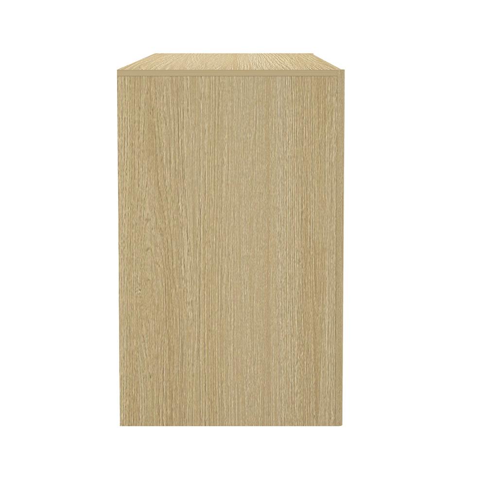 Manhattan Comfort - Linda 72in Double Wide Dresser in Natural Oak (6-Drawer) - DR011-NA veiw 2