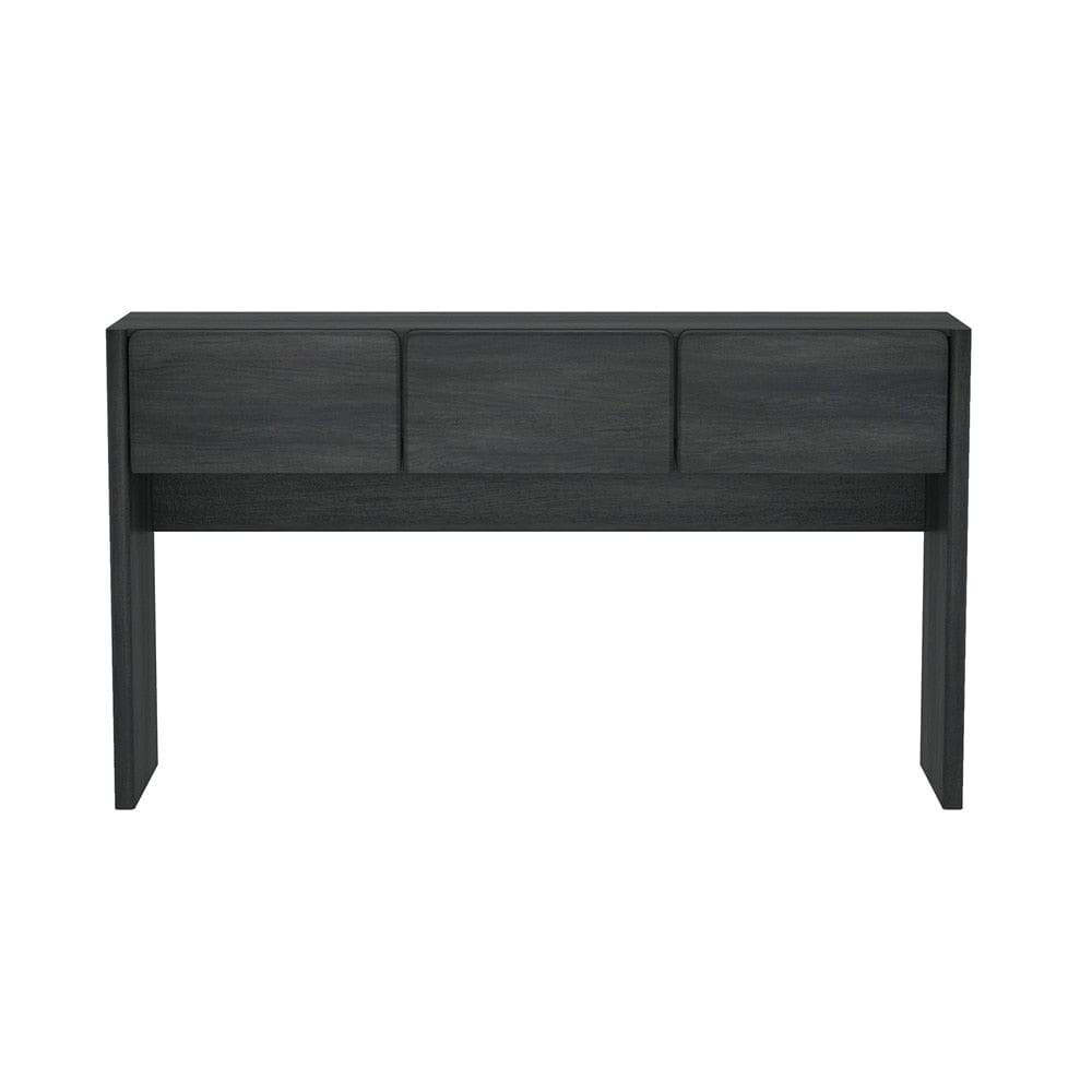 Manhattan Comfort - Linda Console Table in Charcoal Grey - DK002-GY veiw 1
