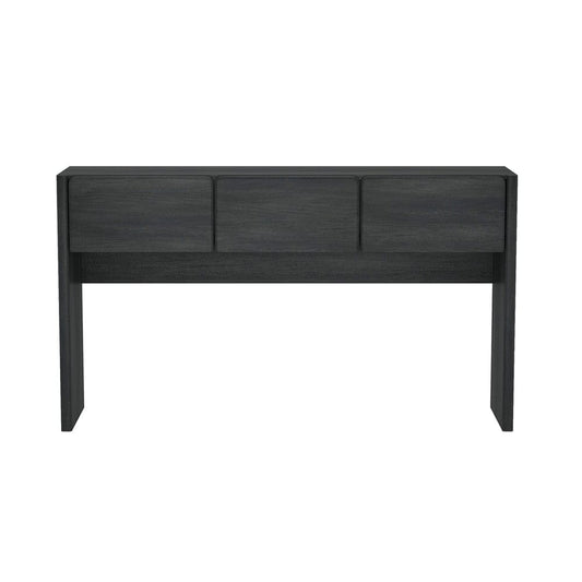 Manhattan Comfort - Linda Console Table in Charcoal Grey - DK002-GY veiw 1