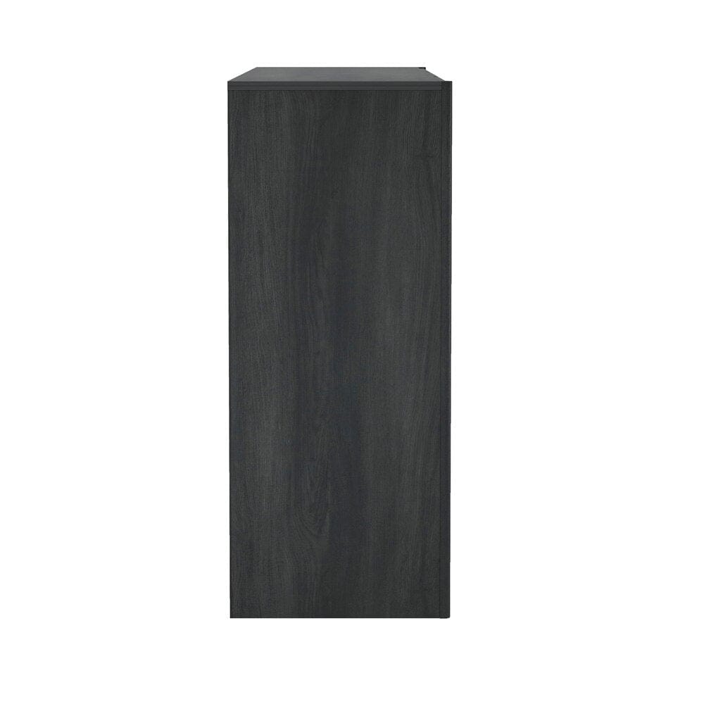 Manhattan Comfort - Linda Console Table in Charcoal Grey - DK002-GY veiw 2