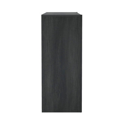 Manhattan Comfort - Linda Console Table in Charcoal Grey - DK002-GY veiw 2