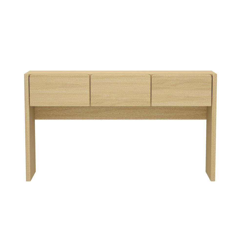 Manhattan Comfort - Linda Console Table in Natural Oak - DK002-NA veiw 1