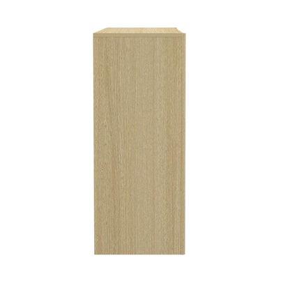 Manhattan Comfort - Linda Console Table in Natural Oak - DK002-NA veiw 2