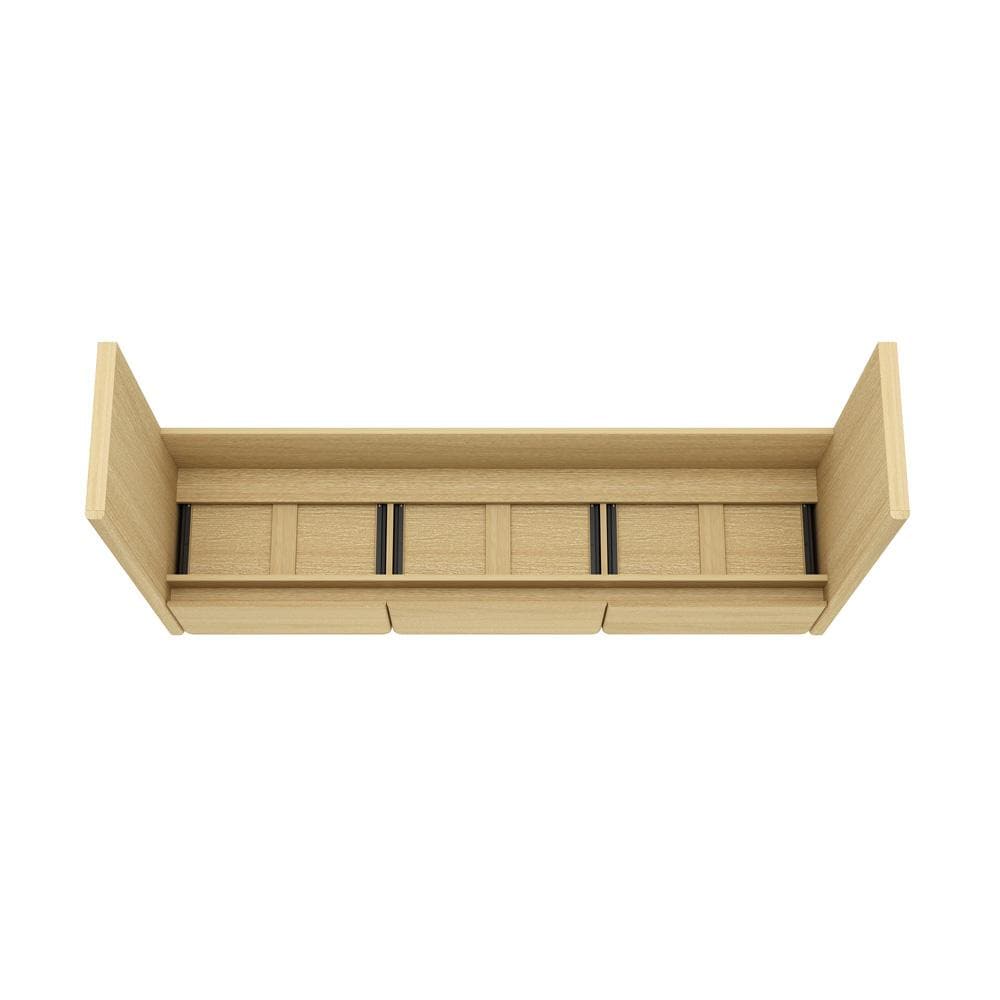 Manhattan Comfort - Linda Console Table in Natural Oak - DK002-NA veiw 6