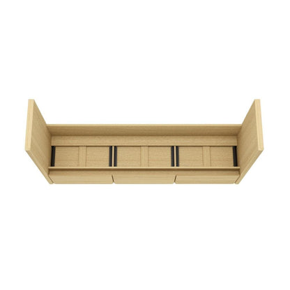 Manhattan Comfort - Linda Console Table in Natural Oak - DK002-NA veiw 6