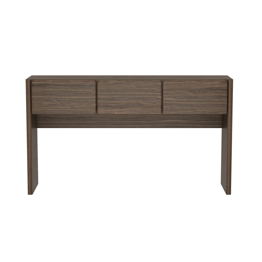 Manhattan Comfort - Linda Console Table in Walnut Brown - DK002-BR veiw 1
