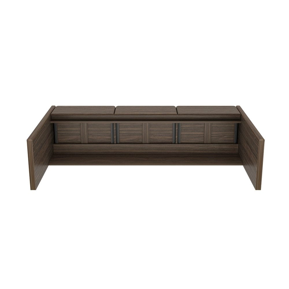 Manhattan Comfort - Linda Console Table in Walnut Brown - DK002-BR veiw 6