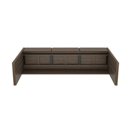 Manhattan Comfort - Linda Console Table in Walnut Brown - DK002-BR veiw 6