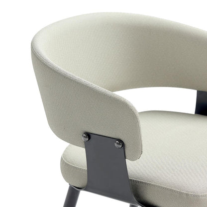 Manhattan Comfort - Luce Dining Chair in Oatmeal - Set of 2 - 2-DC097-OT veiw 7